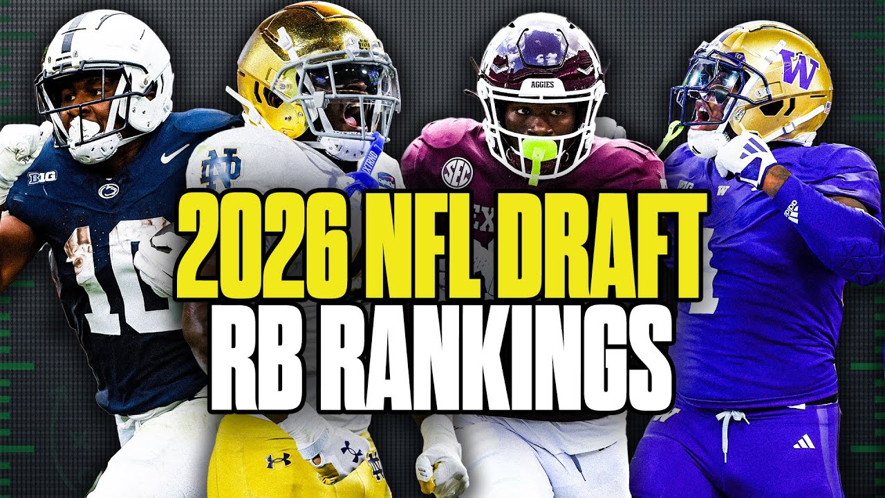 The Best Running Back Prospects In The 2026 Nfl Draft Youtube