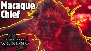 How to Beat MACAQUE CHIEF - Black Myth Wukong