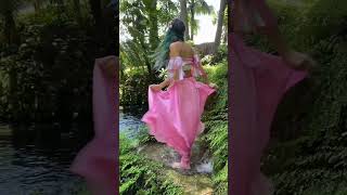 Runaway princess! Human to mermaid transformation - “Mad at Disney” #mermaid #disney #littlemermaid