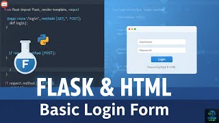 Build a Basic Login Form using Flask and HTML | Flask Tutorial for Beginners (2025)