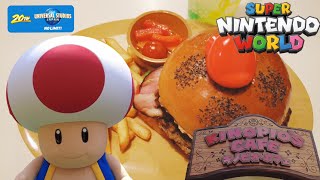 【USJ20th】③スーパーニンテンドーワールド⭐キノピオカフェでマリオバーガーMario Burger Super Nintendo World Universal Studio Japan2021