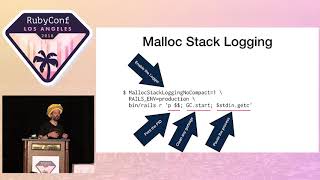 RubyConf 2018 - Pointers for Eliminating Heaps of Memory by Aaron Patterson