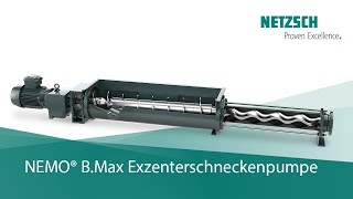 NEMO® B.Max Mischpumpe - die optimale Lösung zum Einbringen von Substraten Biogasanlagen