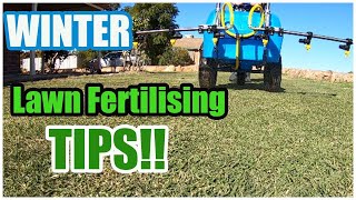 Winter Fertiliser Tips for Lawn