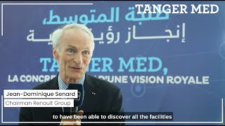 Board and members of Renault group visit Tanger Med