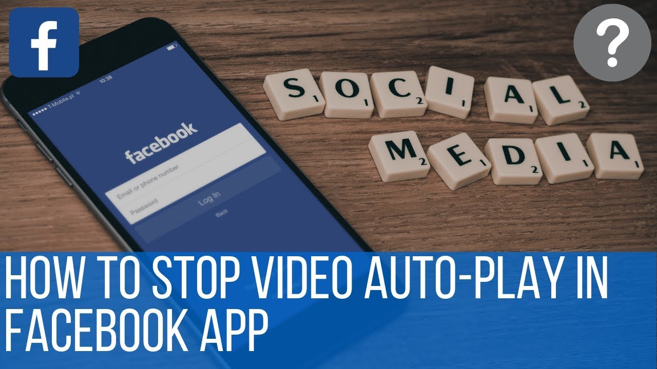 How To Stop Video Auto-play In Facebook App - YouTube