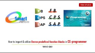 How to import & utilize Omron predefined function blocks in CX-programmer