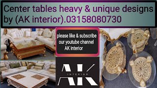 Center tables|heavy center tables|unique tables|karachi tables|deco tables| Ak interior|03158080730