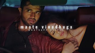 Maate Vinadhuga 💕 | Vijay Devearakonda & Priyanka Jawalker | HD | Whatsapp Status | SY. CUT'S |