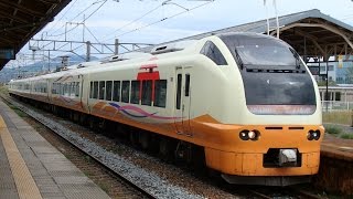 列車番号2006M　いなほ6号　羽越本線～白新線（新発田駅）：60P