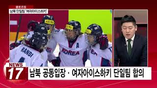 [AKTV] 평창에서 하나 되는 남북 여자 아이스하키