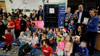 Volusia County Schools: Discovery Elementary / Book Vending Machine