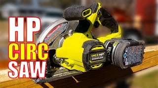 Ryobi One+ HP 18V 7-1/4” Circular Saw Review PBLCS300 [BRUSHLESS]