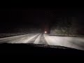 bmw x5 45e adaptive led headlights on snowy road