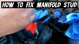 How To Repair Exhaust Manifold Stud! IS300 2JZ