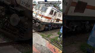 Arriving Thiruvananthapuram central|Onboard 12623|INDIAN RAILWAYS #shorts #railways #tvc #sr #swr