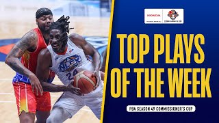 TOP PLAYS OF THE WEEK | PBA SEASON 49 COMMISSIONER'S CUP | JANUARY 14-19, 2025