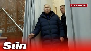 Putin visits occupied city of Mariupol after war crimes arrest warrant