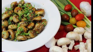 Шампиньоны по итальянски. Простой и очень вкусный рецепт приготовления шампиньонов.