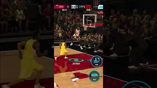 喬丹誇張拉桿灌籃 #nba2kmobile