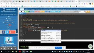Java How to use OnlineGDB