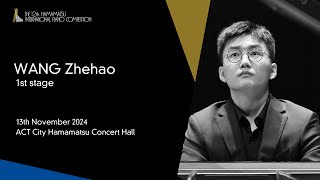 WANG Zhehao / 1st Stage, the 12th Hamamatsu International Piano Competition