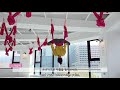 monkey flow and shoulder massage 몽키플로우 u0026 어깨이완 aerialyoga 플라잉요가 요가돼지