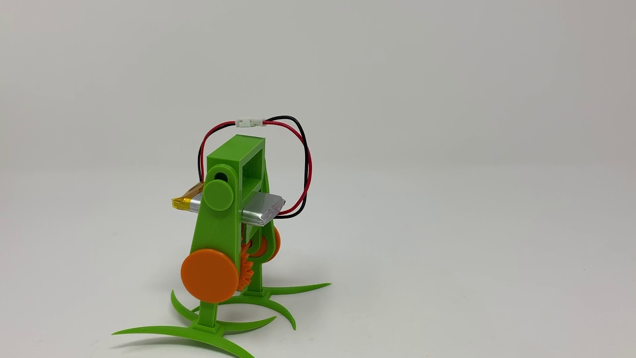 Simple Walking Mechanism Youtube