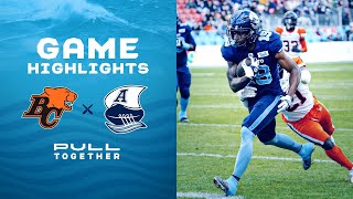 CFL Game Highlights: Toronto Argonauts vs. BC Lions – October 8, 2022