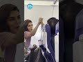 cuteness alert.. 🥰 kriti sanon plays with a baby on flight🥰🥰 shorts idclips