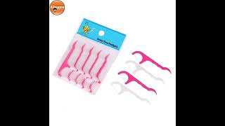 301) 一次性牙线棒(Toothpicks Floss Dental Fill 25pcs) RM1.50