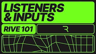 Rive 101 - Controlling Inputs with Listeners