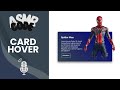 ( ASMR Program ) Card Hover with html and css