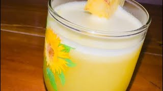 Pineapple Lime Juice🍹പൈനാപ്പിൾ ലൈം/easy juice recipe#pineapplejuice#pineapplerecipes#easyjuice#juice