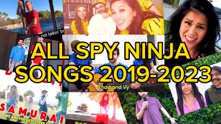 ALL SPY NINJA SONGS 2019-2023