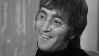 John Lennon & George Harrison Interview on Frost Programme  - 10/04/'67 -  [ remastered, 60FPS, HD ]