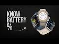 How to Know What Percent Your Apple Watch is On (tutorial)
