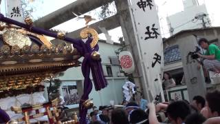 平成26年 熱田神社 大祭 ﾊﾞﾄﾙ宮入り 本社神輿 20年に一度。