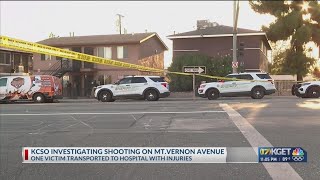 KCSO investigates shooting on Mt. Vernon Avenue