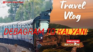 debagram to Kalyani train 🚂 village vlogs(11/30)￼ subscribe to my channel🙏🏻