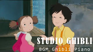 Relaxing Studio Ghibli Piano music collection with no ads in video ❤️ Music for Study, Stress Relief
