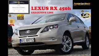 SPRZEDANY#premiumcarsgorecki LEXUS RX450H NAJBOGATSZY