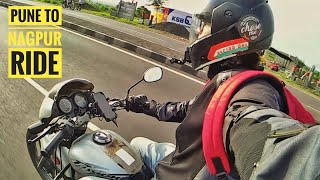 Pune to Nagpur Lockdown Ride...! On my Hero Passion Pro