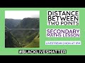 DISTANCE BETWEEN TWO POINTS: Using Coordinates - Secondary Maths Live-stream
