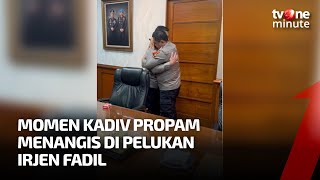 Inilah Momen Haru Irjen Ferdy Sambo Menangis di Pelukan Irjen Fadil | tvOne Minute