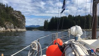 Going Ashore in Jervis Inlet