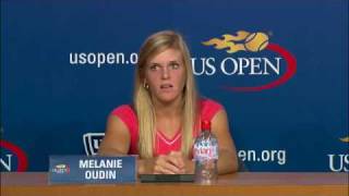 2009 US Open Press Conferences: Melanie Oudin (Fourth Round)