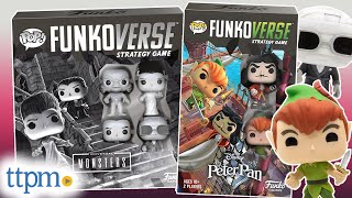 Pop! Funkoverse Strategy Games Peter Pan and Universal Monsters