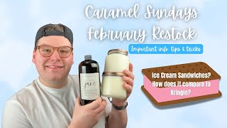 CARAMEL SUNDAYS FEBRUARY RESTOCK 🍦 ICE CREAM SANDWICHES COMPARISON