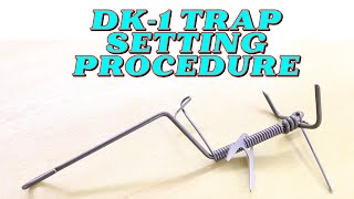 DK-1 Gopher Trap- Setting Procedure- How to Set the DK-1